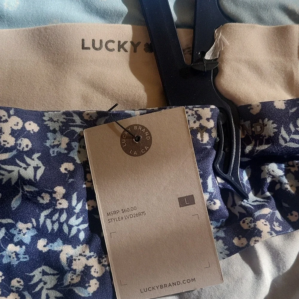 NWT LUCKY BRAND Women's Hipster no-show panties (set of 5) size L - Picture 3 of 5